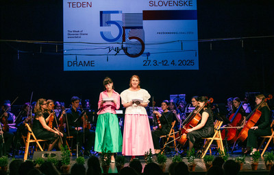 Utrinki s sklepne slovesnosti 55. Tedna slovenske drame <em>Foto: Sandi Fišer/Mediaspeed za PGK</em>