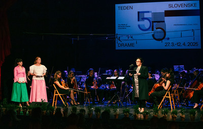 Utrinki s sklepne slovesnosti 55. Tedna slovenske drame <em>Foto: Sandi Fišer/Mediaspeed za PGK</em>