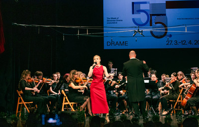 Utrinki s sklepne slovesnosti 55. Tedna slovenske drame <em>Foto: Sandi Fišer/Mediaspeed za PGK</em>