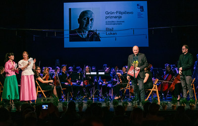 Utrinki s sklepne slovesnosti 55. Tedna slovenske drame <em>Foto: Sandi Fišer/Mediaspeed za PGK</em>