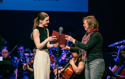 Utrinki s sklepne slovesnosti 55. Tedna slovenske drame <em>Foto: Sandi Fišer/Mediaspeed za PGK</em>