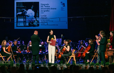 Utrinki s sklepne slovesnosti 55. Tedna slovenske drame <em>Foto: Sandi Fišer/Mediaspeed za PGK</em>