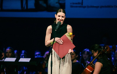 Utrinki s sklepne slovesnosti 55. Tedna slovenske drame <em>Foto: Sandi Fišer/Mediaspeed za PGK</em>