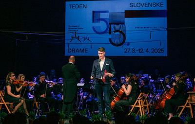 Utrinki s sklepne slovesnosti 55. Tedna slovenske drame <em>Foto: Sandi Fišer/Mediaspeed za PGK</em>