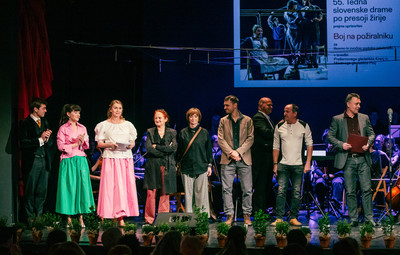 Utrinki s sklepne slovesnosti 55. Tedna slovenske drame <em>Foto: Sandi Fišer/Mediaspeed za PGK</em>