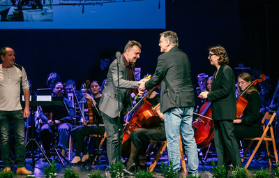 Utrinki s sklepne slovesnosti 55. Tedna slovenske drame <em>Foto: Sandi Fišer/Mediaspeed za PGK</em>