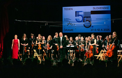 Utrinki s sklepne slovesnosti 55. Tedna slovenske drame <em>Foto: Sandi Fišer/Mediaspeed za PGK</em>