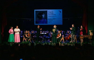 Utrinki s sklepne slovesnosti 55. Tedna slovenske drame <em>Foto: Sandi Fišer/Mediaspeed za PGK</em>