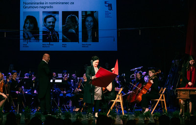 Utrinki s sklepne slovesnosti 55. Tedna slovenske drame <em>Foto: Sandi Fišer/Mediaspeed za PGK</em>