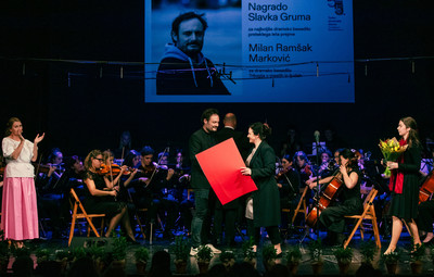 Utrinki s sklepne slovesnosti 55. Tedna slovenske drame <em>Foto: Sandi Fišer/Mediaspeed za PGK</em>