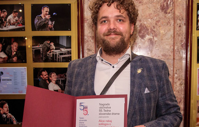 Utrinki s sklepne slovesnosti 55. Tedna slovenske drame <em>Foto: Sandi Fišer/Mediaspeed za PGK</em>