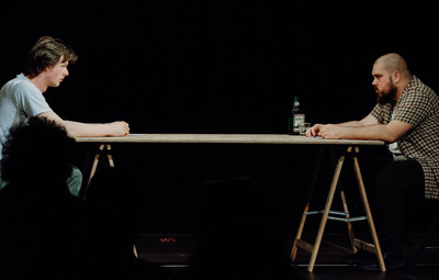 Utrinki z bralnih uprizoritev 10-minutnih besedil študentov AGRFT <em>Foto: Maša Pirc</em>