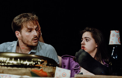 Utrinki z bralnih uprizoritev 10-minutnih besedil študentov AGRFT <em>Foto: Maša Pirc</em>