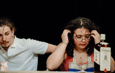 Utrinki z bralnih uprizoritev 10-minutnih besedil študentov AGRFT <em>Foto: Maša Pirc</em>