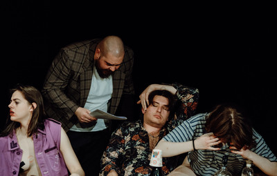 Utrinki z bralnih uprizoritev 10-minutnih besedil študentov AGRFT <em>Foto: Maša Pirc</em>