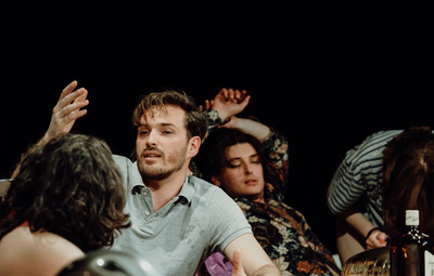 Utrinki z bralnih uprizoritev 10-minutnih besedil študentov AGRFT <em>Foto: Maša Pirc</em>