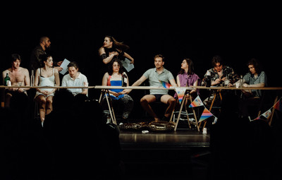 Utrinki z bralnih uprizoritev 10-minutnih besedil študentov AGRFT <em>Foto: Maša Pirc</em>