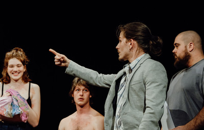 Utrinki z bralnih uprizoritev 10-minutnih besedil študentov AGRFT <em>Foto: Maša Pirc</em>