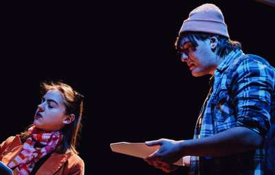 Utrinki z bralnih uprizoritev 10-minutnih besedil študentov AGRFT <em>Foto: Maša Pirc</em>