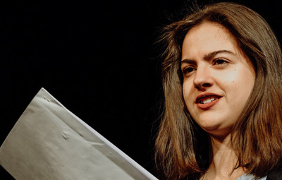 Utrinki z bralnih uprizoritev 10-minutnih besedil študentov AGRFT <em>Foto: Maša Pirc</em>