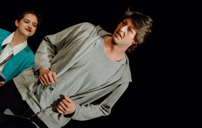 Utrinki z bralnih uprizoritev 10-minutnih besedil študentov AGRFT <em>Foto: Maša Pirc</em>