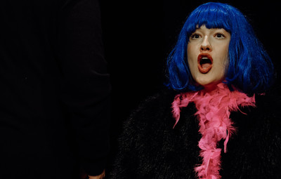 Utrinki z bralnih uprizoritev 10-minutnih besedil študentov AGRFT <em>Foto: Maša Pirc</em>