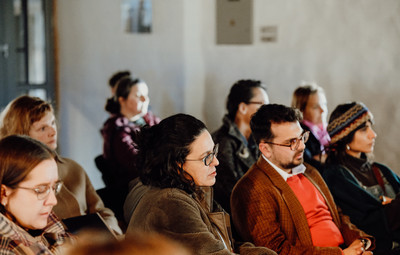 Utrinki s predstavitve raziskave Dramatika manjših evropskih jezikov v mednarodnem prostoru: zgodbe o uspehu <em>Foto: Maša Pirc</em>