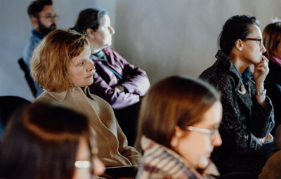 Utrinki s predstavitve raziskave Dramatika manjših evropskih jezikov v mednarodnem prostoru: zgodbe o uspehu <em>Foto: Maša Pirc</em>