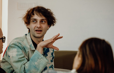 Utrinki s pogovora Hiša za goste: Trajnostno gledališče – izziv našega časa <em>Foto: Maša Pirc</em>