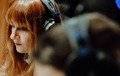 Utrinki z intermedijske raziskave Od koncepta do uprizoritvenega besedila <em>Foto: Maša Pirc</em>