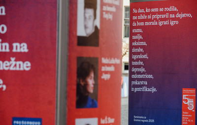 Razstava Nominirana besedila za nagrado Slavka Gruma in nagrado za mladega dramatika <em>Foto: Maša Pirc</em>
