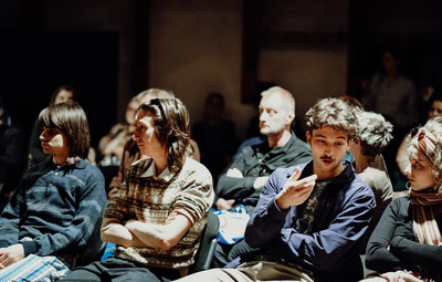 Utrinki z žive izvedbe radijske igre Brine Jenček grem greš greva <em>Foto: Maša Pirc</em>