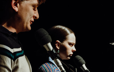 Utrinki z žive izvedbe radijske igre Brine Jenček grem greš greva <em>Foto: Maša Pirc</em>