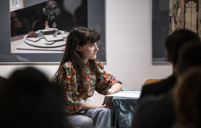 Utrinki z Dneva nominirancev za nagrado za mladega dramatika oz. dramatičarko <em>Foto: Urška Boljkovac</em>