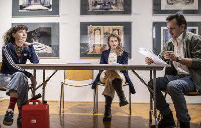 Utrinki z Dneva nominirancev za nagrado za mladega dramatika oz. dramatičarko <em>Foto: Urška Boljkovac</em>