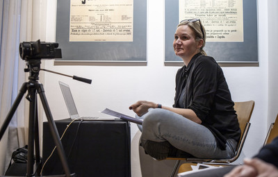 Utrinki z Dneva nominirancev za nagrado za mladega dramatika oz. dramatičarko <em>Foto: Urška Boljkovac</em>