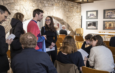 Utrinki z Dneva nominirancev za nagrado za mladega dramatika oz. dramatičarko <em>Foto: Urška Boljkovac</em>
